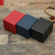 8 PCS Litchi Texture Watch Box Jewelry Gift Box Earring Necklace Jewelry Watch Packaging Box, Color:Black