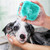 Pet Bath Massage Brush Dog Rub Bath Gloves with Brush(Random Color Delivery)