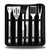 6 in 1 Outdoor Tableware Set Camping Barbecue Tableware Picnic Tool Set