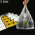 5 Sets 5C Thick Transparent Smiley Plastic Bag Shopping Bag Packaging Bag(50 PCS / Set), Size: 38x58cm