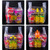 5 Sets 5C Thick Transparent Smiley Plastic Bag Shopping Bag Packaging Bag(50 PCS / Set), Size: 38x58cm
