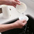 Dustproof Kitchen Drain Household Plastic Cutlery Storage Chopsticks Box with Lid(Apricot)