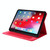 For iPad Pro 11(2020) Horizontal Flip TPU + Fabric PU Leather Protective Tablet Case with Name Card Clip(Red)