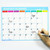 Magnetic Monthly Planner Refrigerator Magnet PET Magnetic Soft Whiteboard, Size: 29.7cm x 42cm (Green)