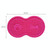 Lovely PVC Cat Litter Mat Eight-shaped  Anti-skid Placemat Pet Supplies(Lake Blue)