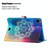 For iPad 11 Pro (2020) Painted Flower Totem Car Line TPU Horizontal Flip Leather Tablet Case with Holder & Card Slot & Sleep / Wake-up Function(Colour)
