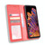 For Galaxy Xcover Pro Magnetic Buckle Retro Crazy Horse Texture Horizontal Flip Leather Case  , with Holder & Card Slots & Photo Frame(Red)