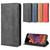 For Galaxy Xcover Pro Magnetic Buckle Retro Crazy Horse Texture Horizontal Flip Leather Case  , with Holder & Card Slots & Photo Frame(Red)