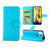 For Galaxy M31 Crazy Horse Texture Leather Horizontal Flip Protective Case with Holder & Card Slots & Wallet & Photo Frame(baby Blue)