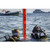 210D Nylon Automatic Seal Safety Signal Diving Mark Diving Buoy, Size:150 x 15cm(Fluorescent Yellow)