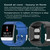 T1 1.14 inch Color Screen Smart Watch IP67 Waterproof,Support Call Reminder /Heart Rate Monitoring/Sedentary Reminder/Sleep Monitoring/ECG Monitoring(Red)