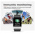 T1 1.14 inch Color Screen Smart Watch IP67 Waterproof,Support Call Reminder /Heart Rate Monitoring/Sedentary Reminder/Sleep Monitoring/ECG Monitoring(Red)