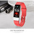 T1 1.14 inch Color Screen Smart Watch IP67 Waterproof,Support Call Reminder /Heart Rate Monitoring/Sedentary Reminder/Sleep Monitoring/ECG Monitoring(Red)