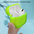 For Airpods1/2 Simple Fluorescent Solid Color Apple Earphone Cover (White)