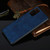 For Galaxy S20+  Shockproof Sewing Cow Pattern Skin PC + PU + TPU Case(Blue)