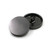 Gun Black 100 PCS Flat Metal Button Clothing Accessories, Diameter:15mm