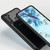 For Galaxy A11 Transparent PC + TPU Full Coverage Shockproof Protective Case(Red)