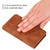 For Galaxy A71 Retro Skin Feel Business Magnetic Horizontal Flip Leather Case(Brown)