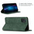For Galaxy A71 Retro Skin Feel Business Magnetic Horizontal Flip Leather Case(Army Green)