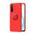For OPPO Realme X50 Metal Ring Holder 360 Degree Rotating TPU Case(Red+Red)