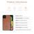For Google Pixel 4 XL PINWUYO Pin Rui Series Classical Leather Texture PC + TPU Waterproof  Anti-fall All-inclusive Protective Case Shell(Red)