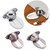 Invisible Stainless Steel Door Suction Doorstep(Bronze)