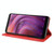 For Alcatel 3V (2019) Magnetic Buckle Retro Crazy Horse Texture Horizontal Flip Leather Case with Holder & Card Slots & Photo Frame(Red)