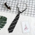 Lattice Stripe Pattern Cotton Short Rubber Band Bow Tie Clothing Accessories(A1715 Black)