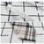 Lattice Stripe Pattern Cotton Short Rubber Band Bow Tie Clothing Accessories(A1715 Black)