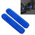 2 PCS High-brightness Laser Reflective Strip Warning Tape Decal Car Reflective Stickers Safety Mark(Blue)