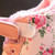 Winter Print Flower PU Leather Infant Warm Snow Boots, Size:17, Color:White