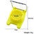 2 PCS Multifunctional Stainless Steel Egg Preserved Egg Slicer Fancy Splitter Kitchen Supplies Egg Cutting Tools(Blue)
