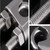 2 PCS Stainless Steel Clip U-shaped Wire Rope Card Head Rope Wire Rope Rolling Head Buckle, Specification:M6