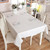 Linen Cotton Thicken Tablecloth Hem Splice Washable Coffee Dinner Table Cloth for Wedding Banquet, Size:120x120cm(White Without Lace) Linen Cotton Thicken Tablecloth Hem Splice Washable Coffee Dinner Table Cloth for Wedding Banquet, Size:120x120cm(White Without Lace)