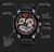 SANDA 793 large Dial Tide Watch Student Fashion Trend Multi Function Double Glow Waterproof Electronic Watch(Red) SANDA 793 large Dial Tide Watch Student Fashion Trend Multi Function Double Glow Waterproof Electronic Watch(Red)