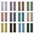 4 PCS High-precision Curtain Shade Cloth Insulation Solid Curtain, Size:5284132213(Light Grey)