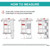 4 PCS High-precision Curtain Shade Cloth Insulation Solid Curtain, Size:5284132213(Light Grey)