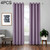 4 PCS High-precision Curtain Shade Cloth Insulation Solid Curtain, Size:5263 Inch132160CM(Purple)