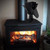 YL501 Eco-friendly Heat Powered Stove Fan for Wood / Gas / Pellet Stoves(White)