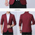 Men Casual Suit Self-cultivation Business Blazer, Size: L( Wine Red)