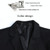 Men Casual Suit Self-cultivation Business Blazer, Size: L( Wine Red)