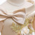 Girls European Style Embroidered Dress Prom Dress, Size:130cm(Champagne)
