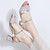 Thick With Open Toe Fish Mouth Sandals, Shoe Size:38(Gold)