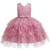 Girls Irregular Embroidered Beaded Bow-knot Tutu Sleeveless Dress Show Dress, Appropriate Height:110cm(Bean Powder) Girls Irregular Embroidered Beaded Bow-knot Tutu Sleeveless Dress Show Dress, Appropriate Height:110cm(Bean Powder)