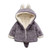 Winter Children Cartoon Animal Shape Plus Velvet Warm Hooded Jacket, Kid Size:100cm(Grey) Winter Children Cartoon Animal Shape Plus Velvet Warm Hooded Jacket, Kid Size:100cm(Grey)