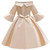 Girls European Style Embroidered Dress Prom Dress, Size:140cm(Champagne) Girls European Style Embroidered Dress Prom Dress, Size:140cm(Champagne)