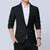 Men Casual Suit Self-cultivation Business Blazer, Size: S(Black)