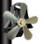 YL-106 5-Blade High Temperature Aluminum Heat Powered Fireplace Stove Fan(Grey) YL-106 5-Blade High Temperature Aluminum Heat Powered Fireplace Stove Fan(Grey)