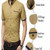 Men Business Shirt Short Sleeves Turn-down Collar Shirt, Size:L(White)