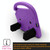 For iPad 4/3/2 Sparrow Style EVA Material Children Shockproof Casing Shell(Purple)